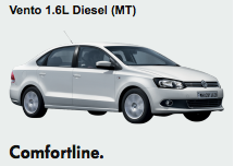 Vento 1.6L Diesel (MT)-Comfortline